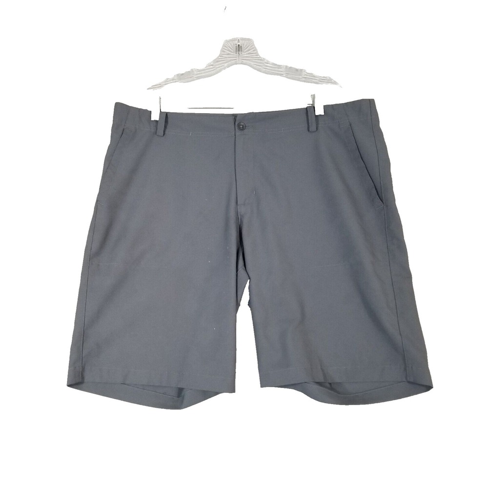 Nike golf shorts men's 38x10.5 Gray dry fit flex stretch Sports outdoor
